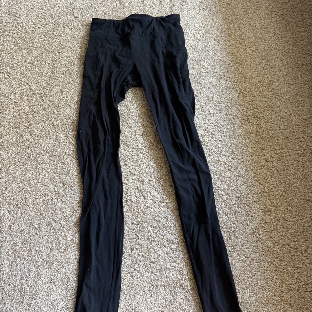 Athleta Black Leggings Sleek Performance Fit